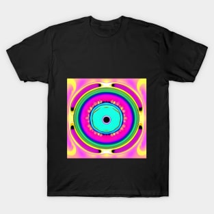 Psychedelic Flower 5 | AI Generated design by @remlorart T-Shirt T-Shirt